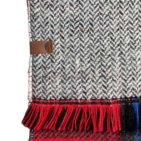 Roots reversible Tartan Blanket scarf or Beach throw - Picture 11 of 12